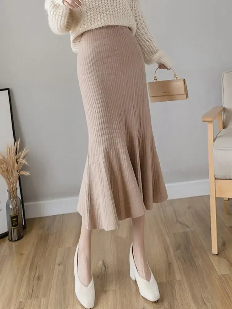 Elegant High Waist Knitted Wra - đánh giá và giá Summer Clothing Wraps