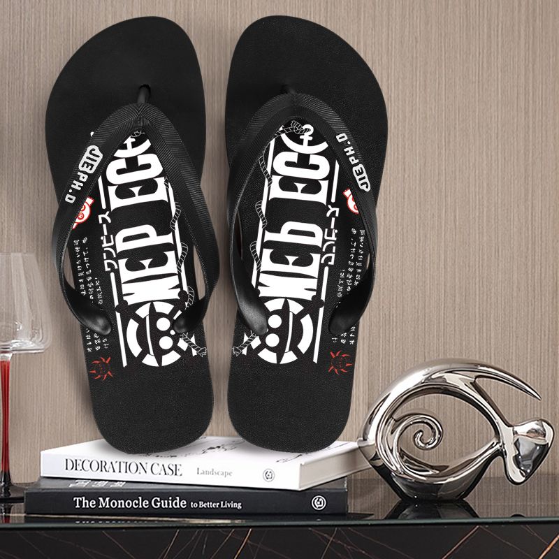 New One Piece anime flip-flops - đánh giá và giá Summer Clothing Wholesale