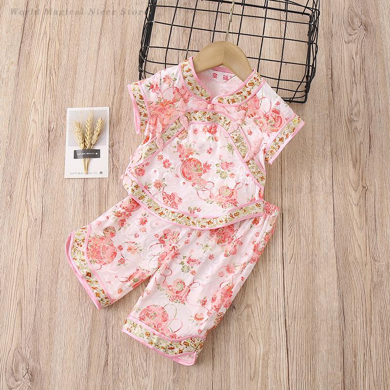 Baby Girls Tang Suit Summer Pr - đánh giá và giá Summer Clothing Baby Girl
