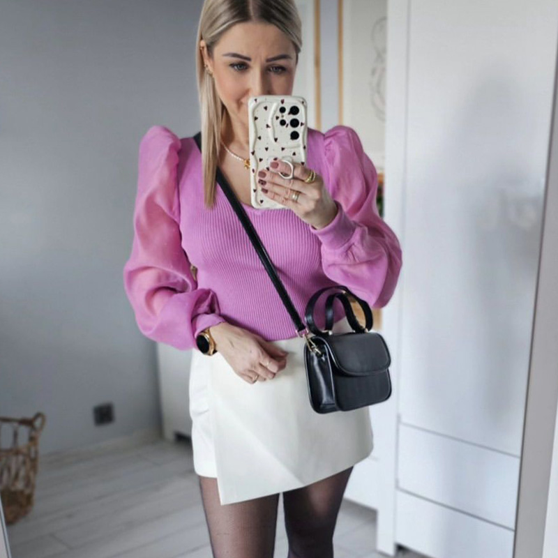 HXAO Black White Skirt Shorts  - đánh giá và giá Summer Zara