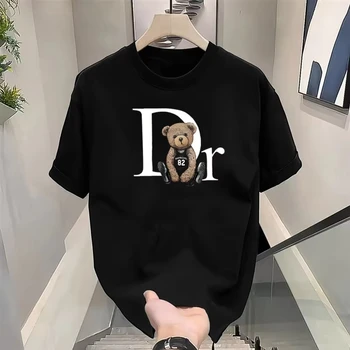 Luxury Brand Cute Bear Print T - đánh giá và giá Summer Clothing Brands