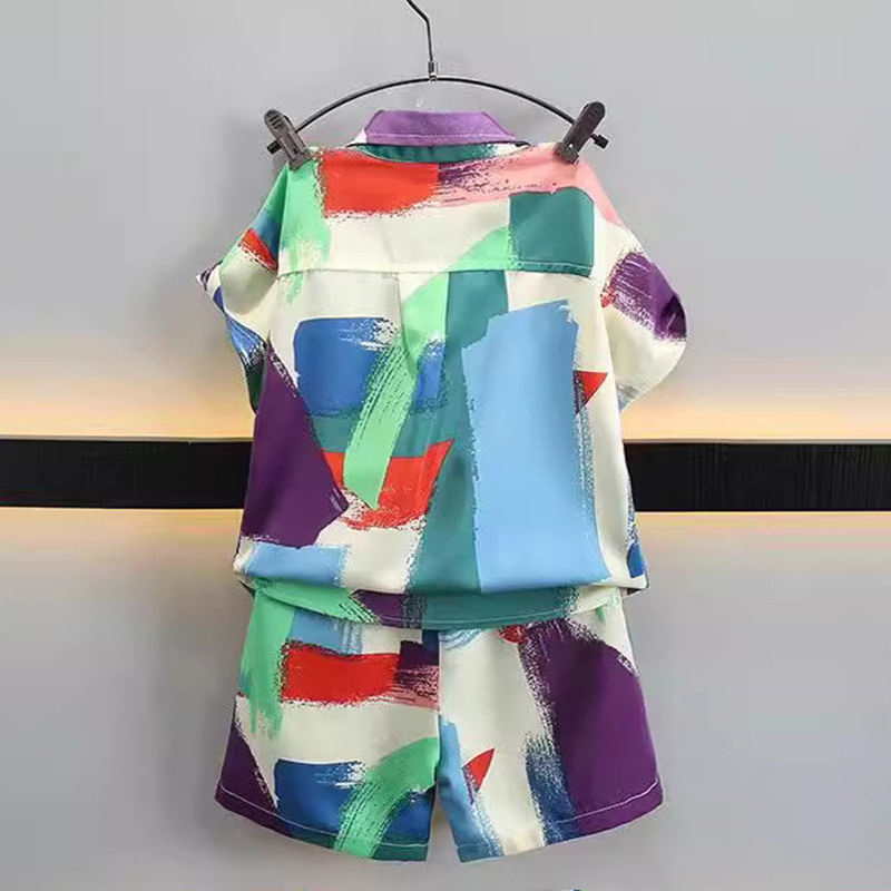 New Summer Baby Clothes Suit C - đánh giá và giá Summer Clothing Drawing