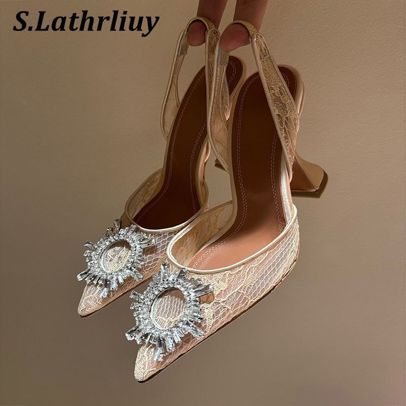 Sandals Rhinestone Flower Poin - đánh giá và giá Summer Clothing Stores